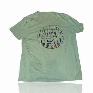 GAP Grateful Dead Dancing Bears Graphic T-Shirt Mens XL Mint Green Crew